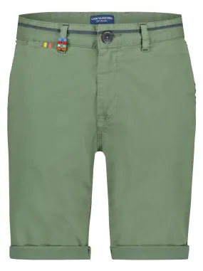 A Fish Named Fred - Slim Fit Chino Short in Thyme
