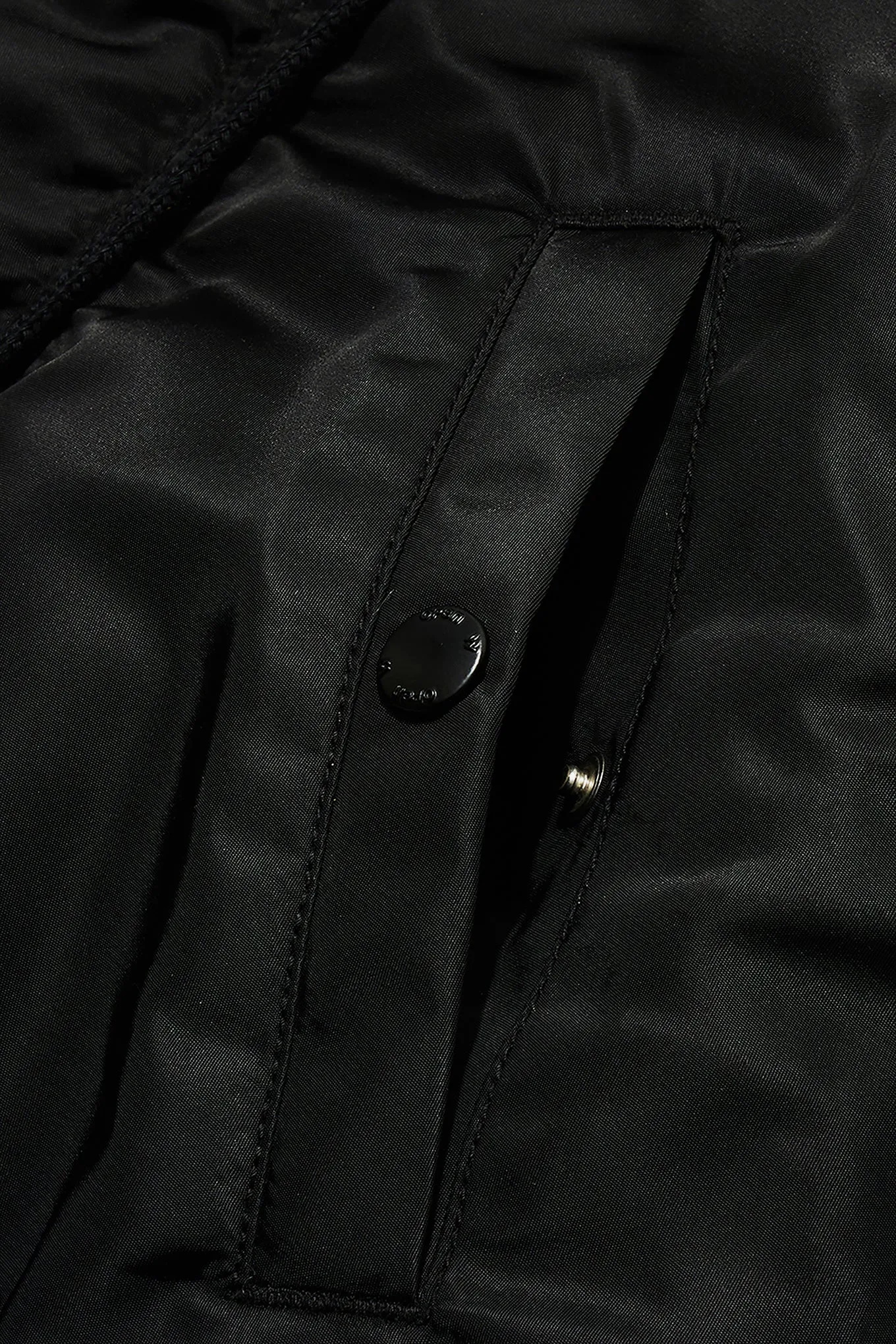 FAUX FUR ZIPPER HOOD MA1