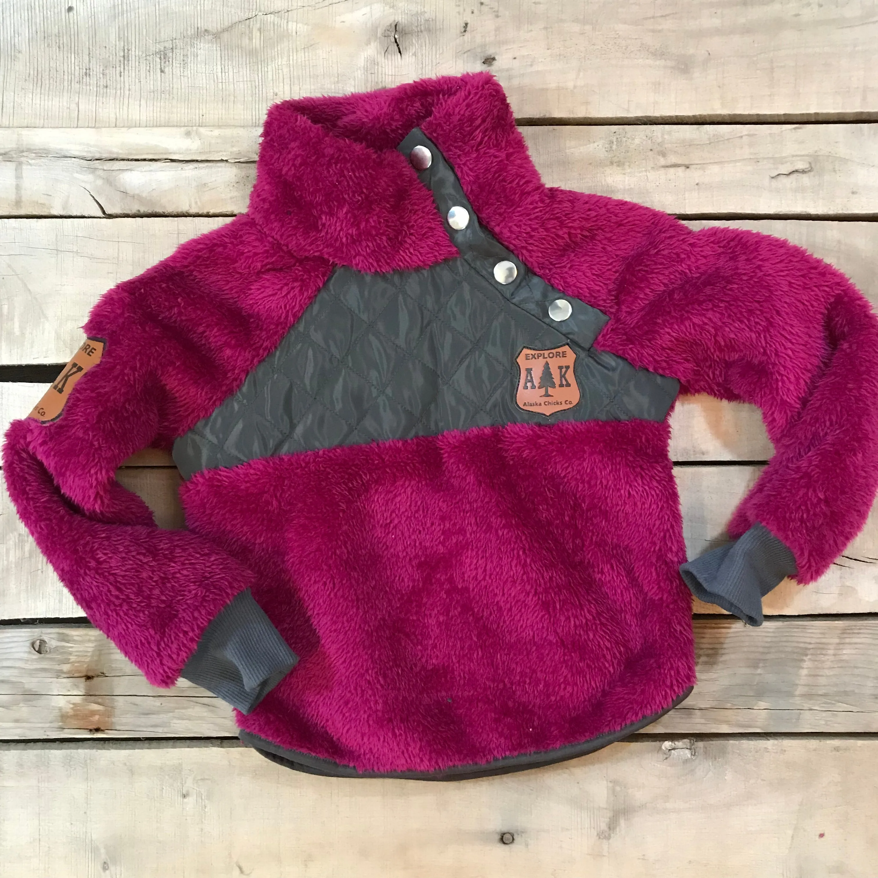 Girl's Fuzzy Pullover