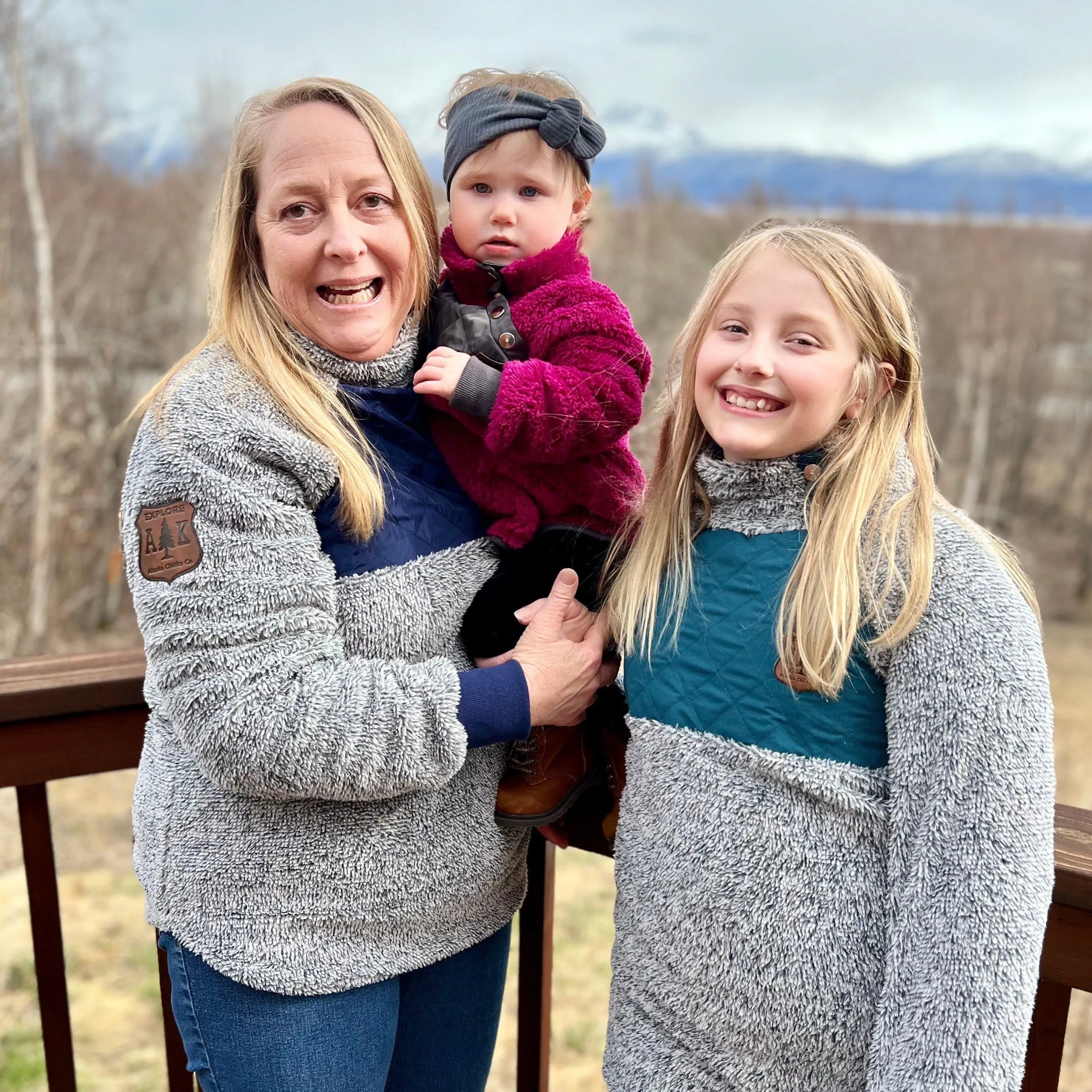 Girl's Fuzzy Pullover