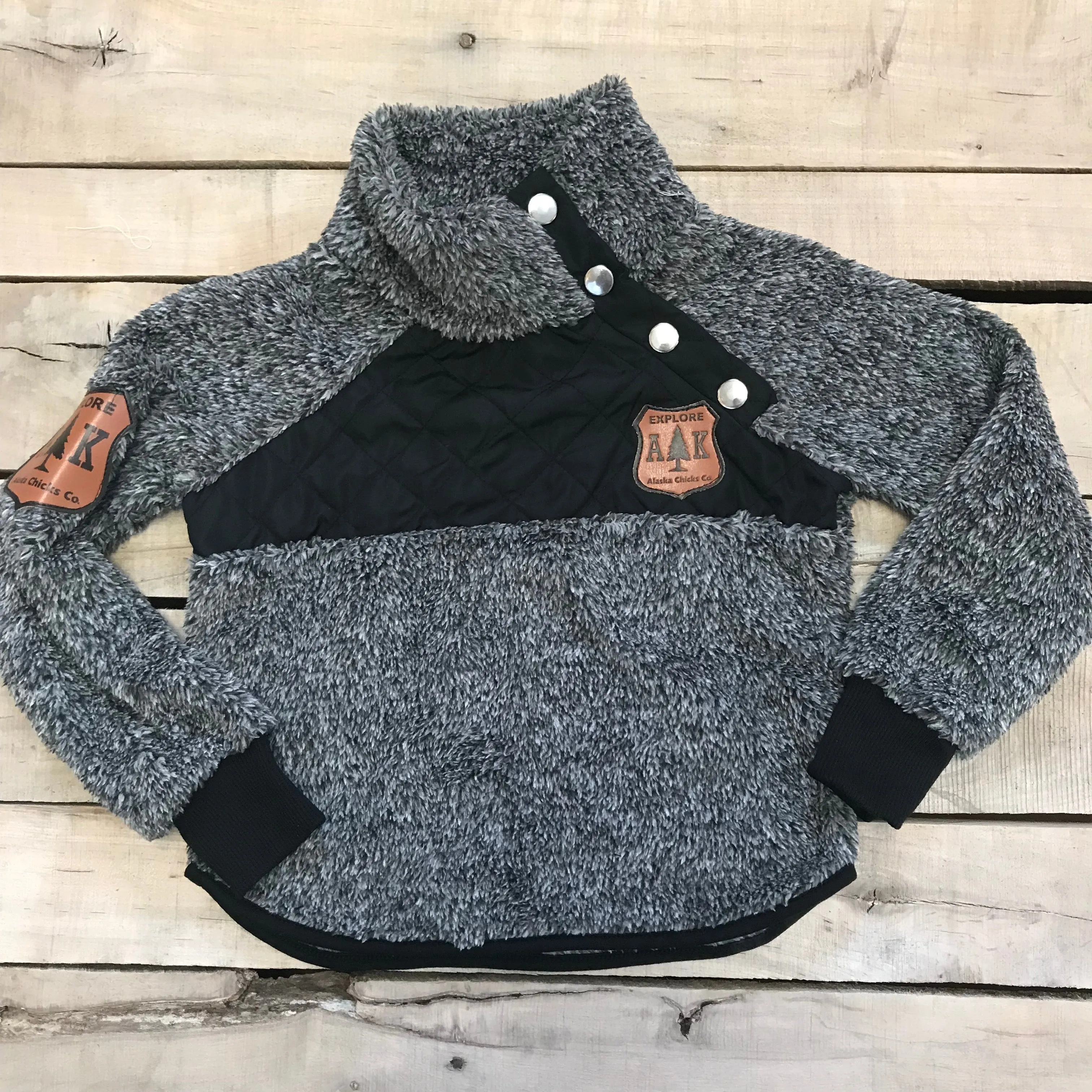 Girl's Fuzzy Pullover