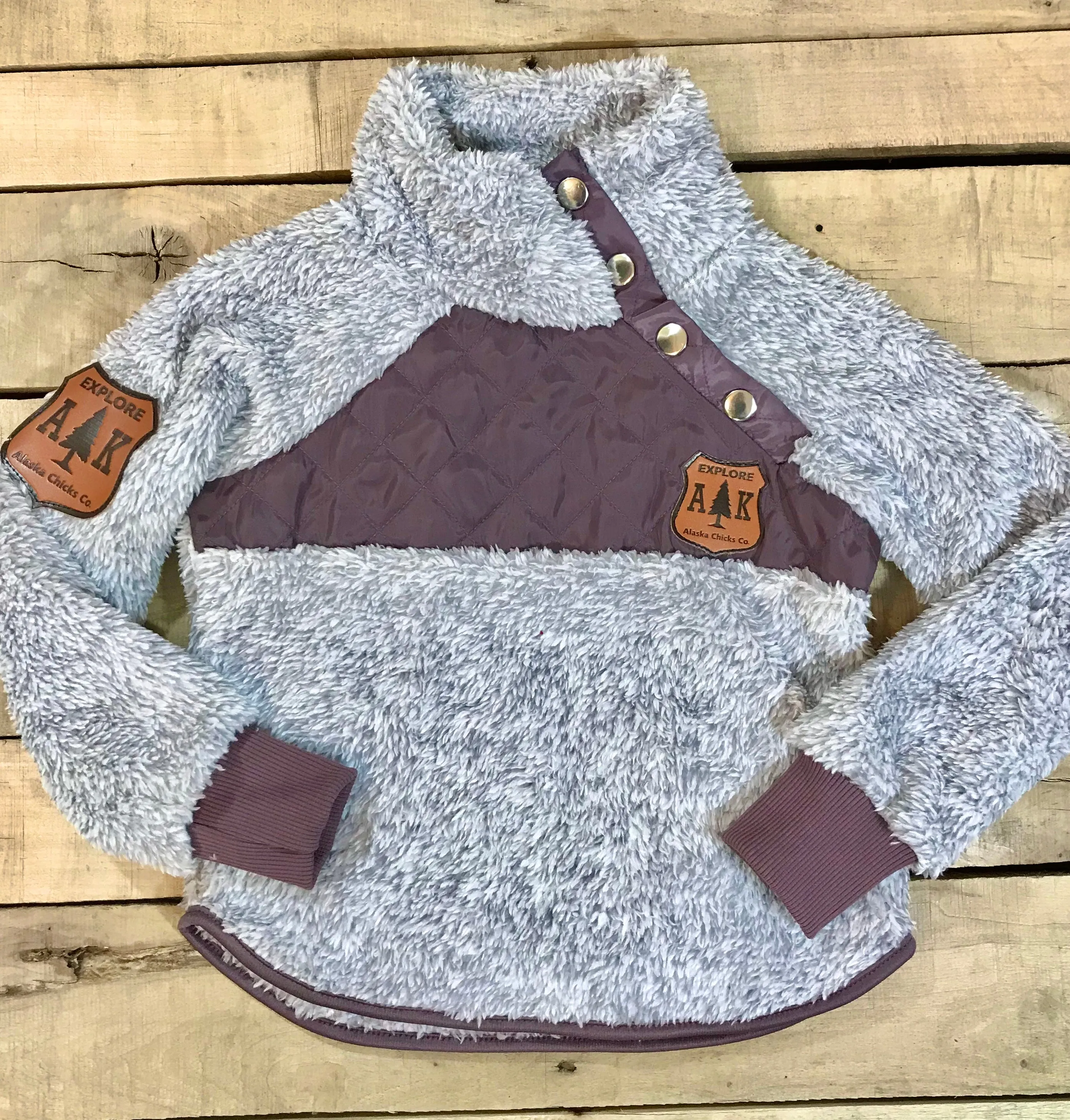 Girl's Fuzzy Pullover