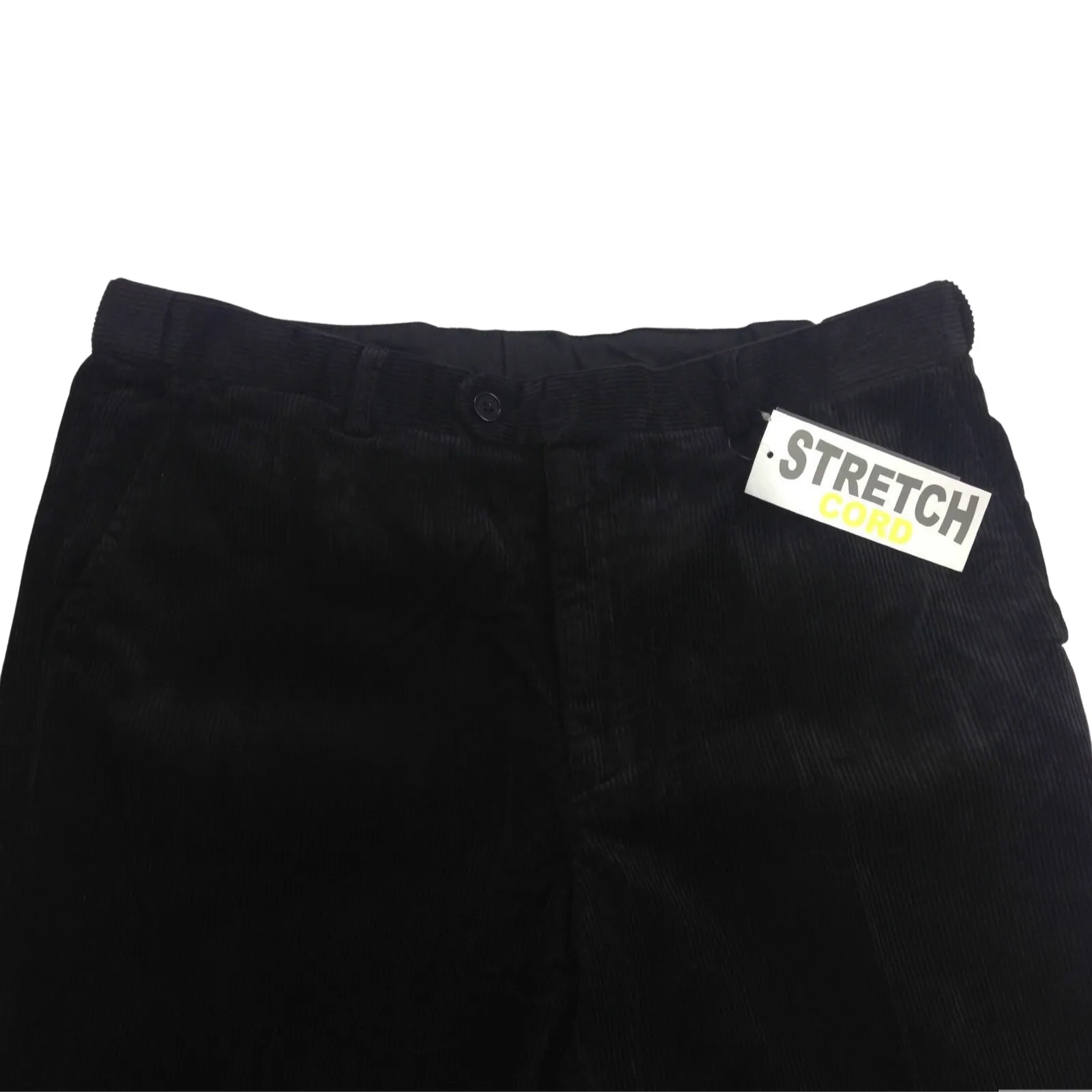 MENS CORDUROY PANTS Trousers Cords Casual STRETCH COTTON Size 32"-44" Adjustable