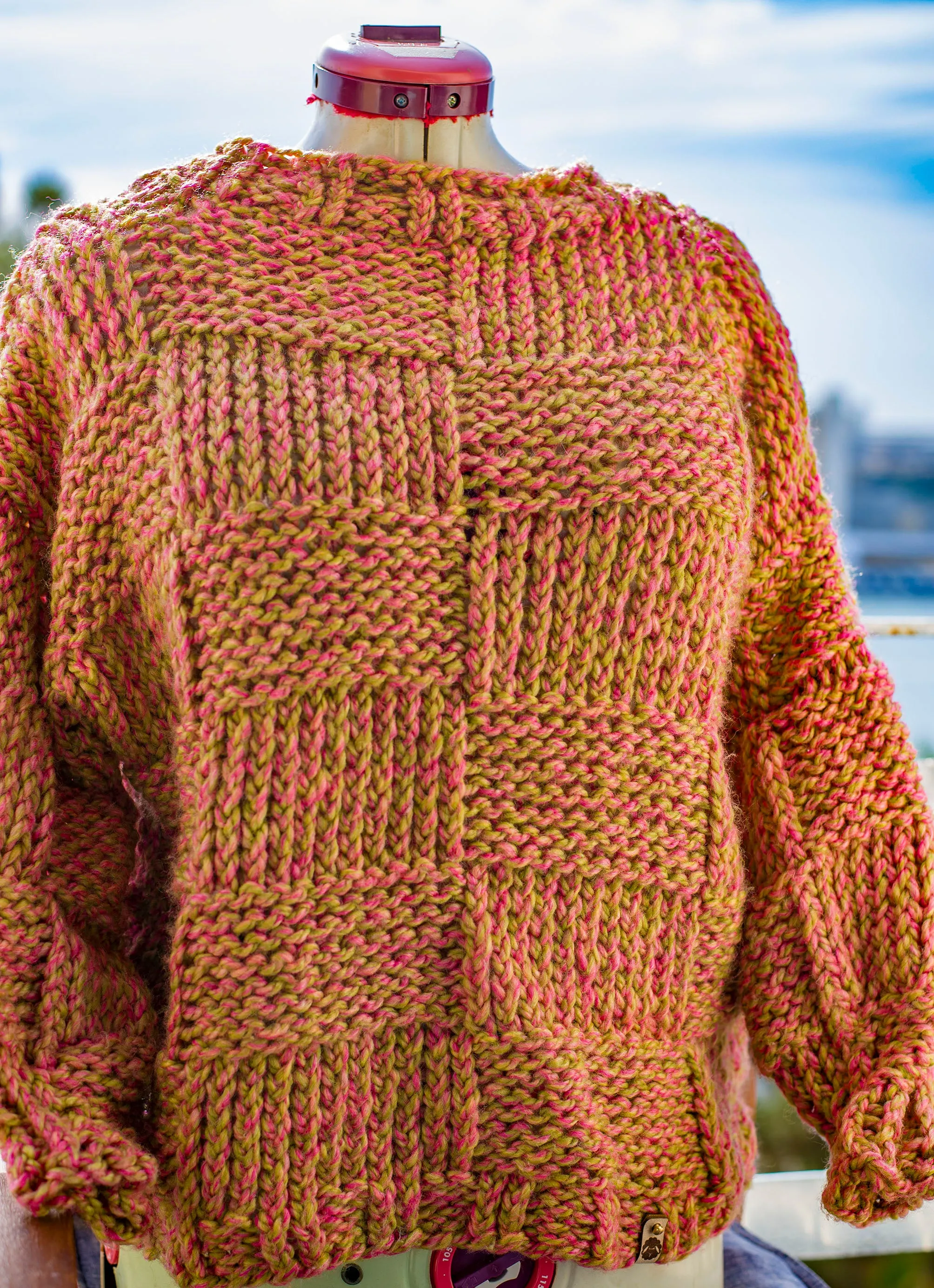 "Country In Spring" Sweater