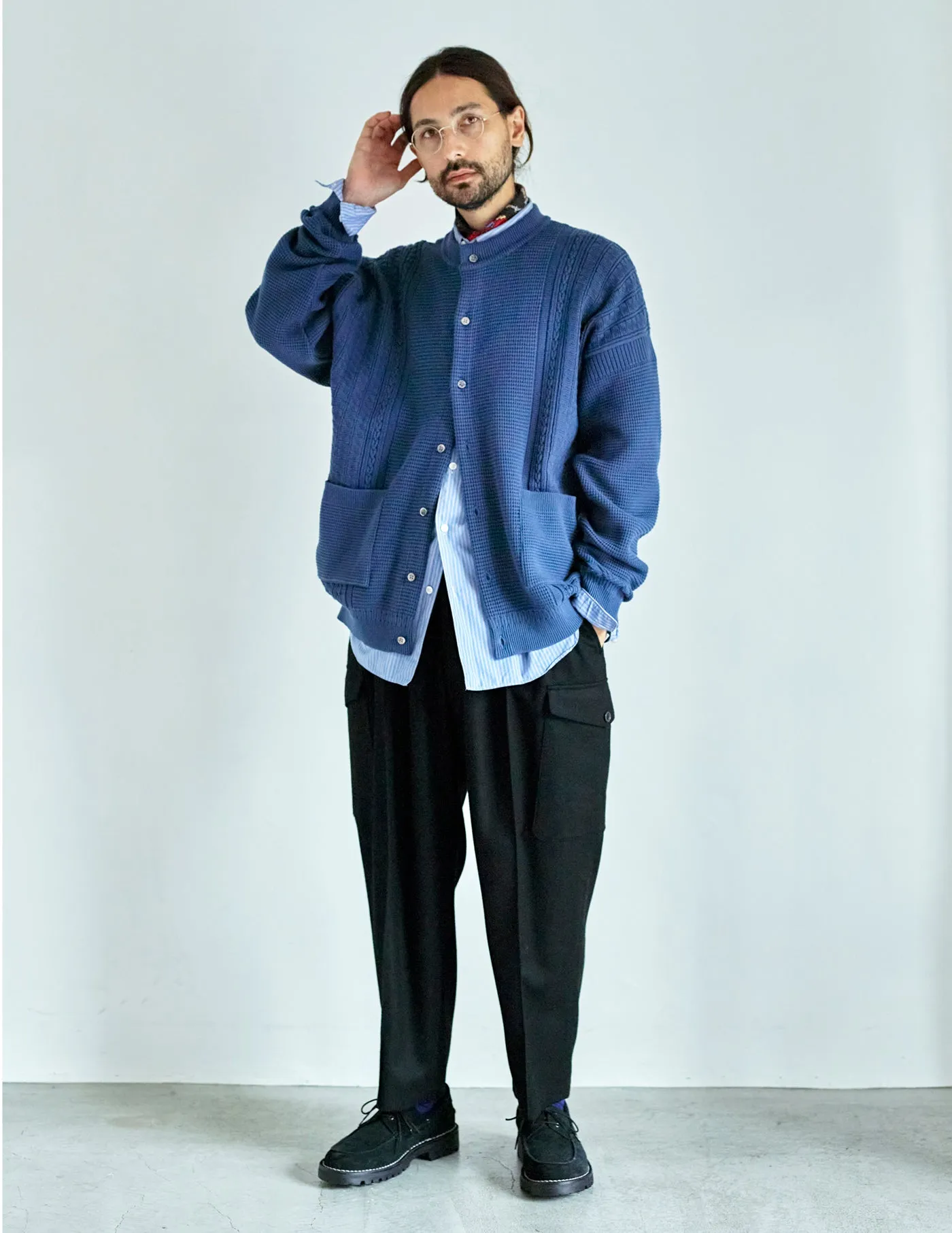 SYT-22AW-P03 2-TACK FLANNEL CARGO PANTS