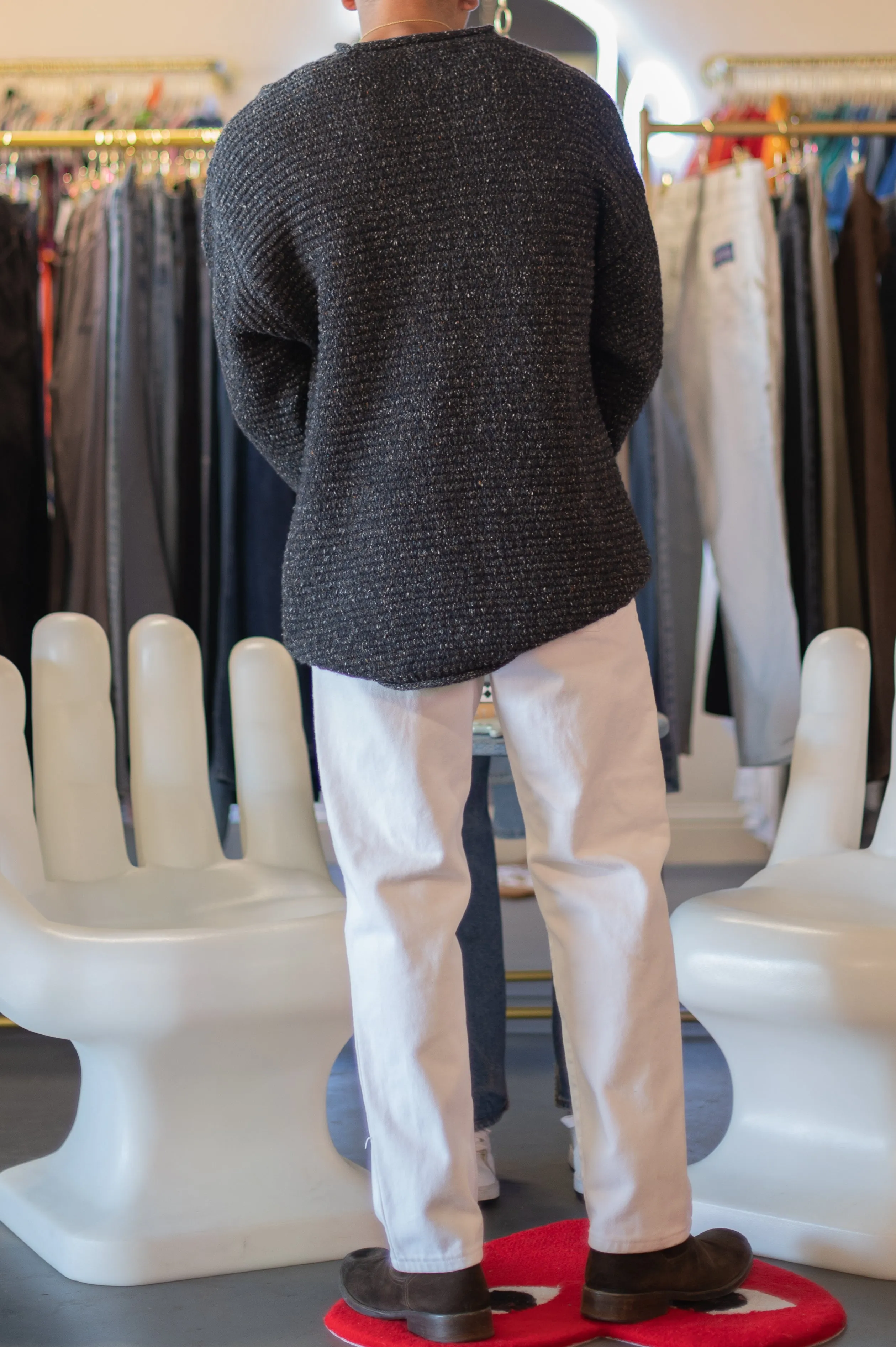 Vintage Chunky Cableknit Sweater