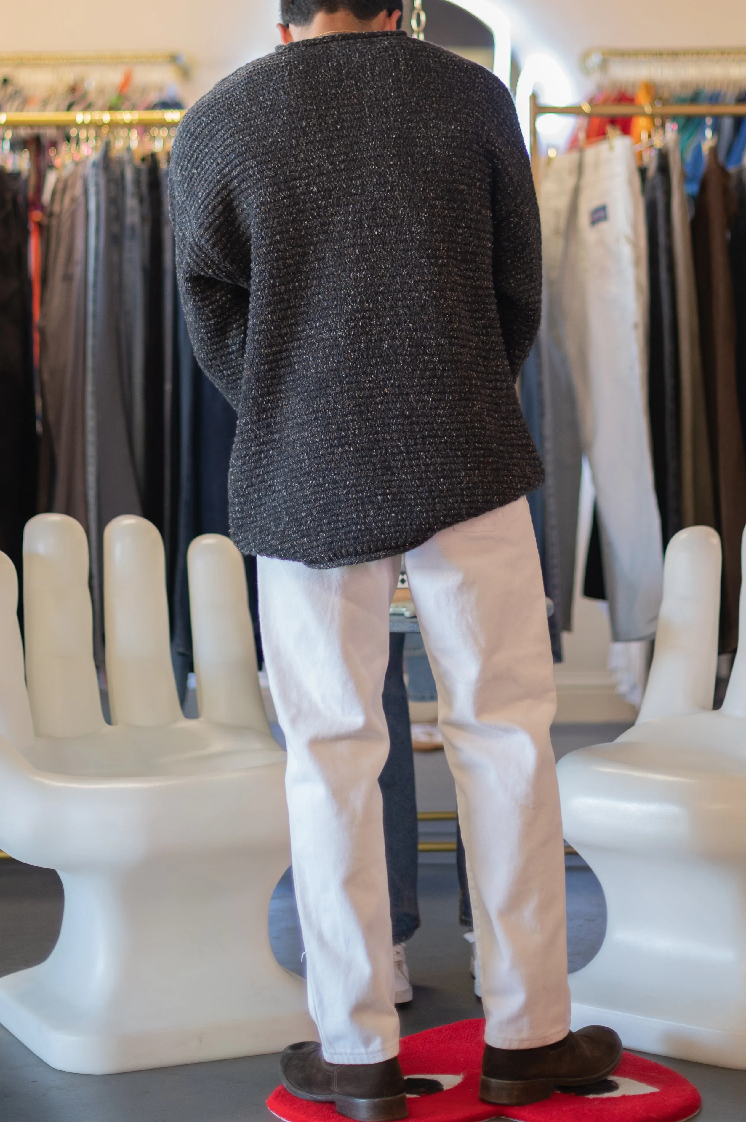 Vintage Chunky Cableknit Sweater