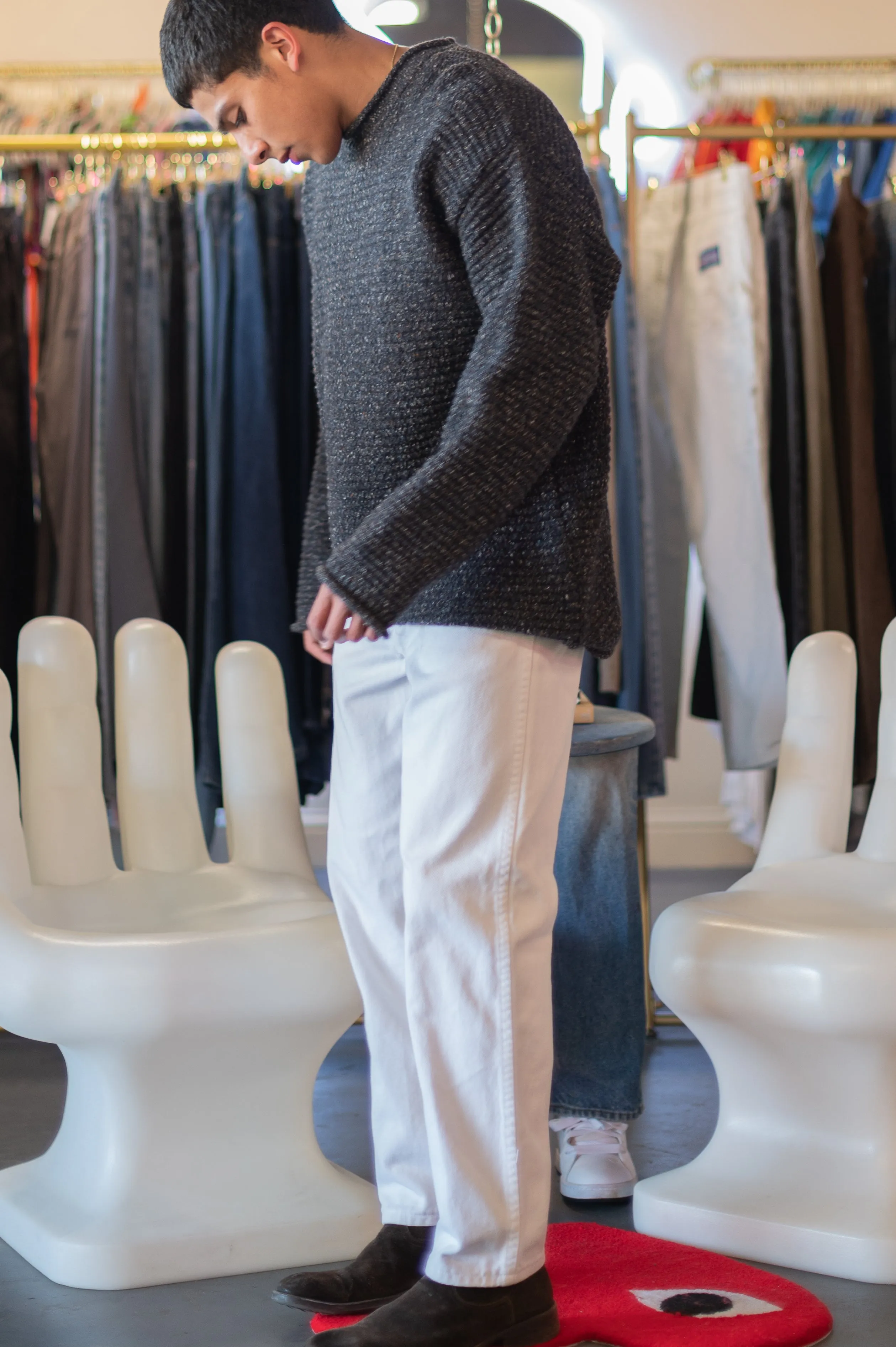 Vintage Chunky Cableknit Sweater